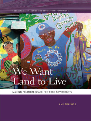 cover image of We Want Land to Live
